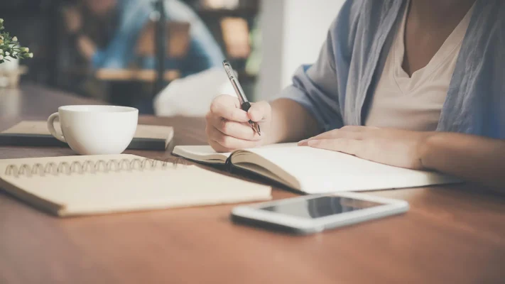 Desk writing